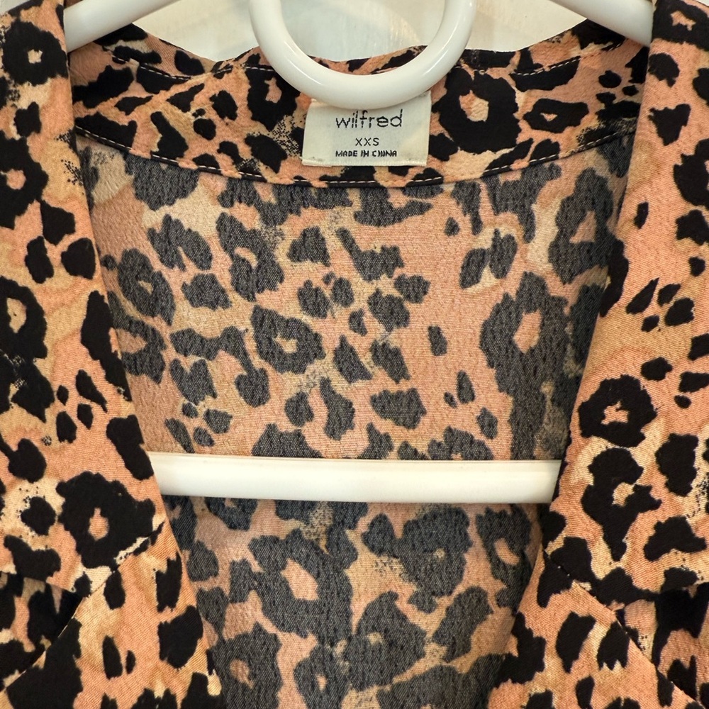 Leopard Print Button-Up Dress - Picture 3 of 5